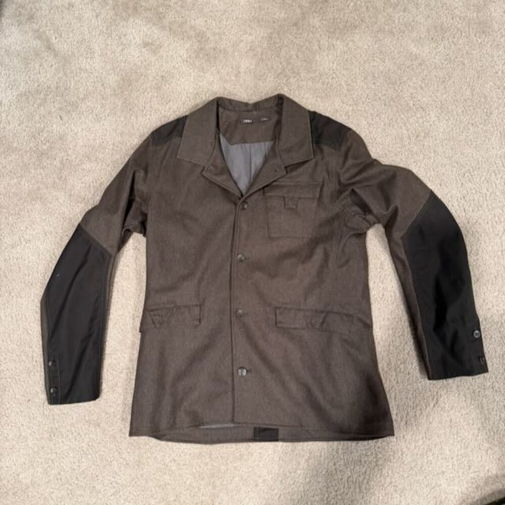 Nau Highline Blazer – Men’s Size Large – Seaweed Heather – Excellent Condition